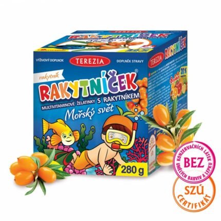 Укрепление иммунитета у детей — Terezia RAKYTNÍČEK multivitamin complex with sea buckthorn Sea World,