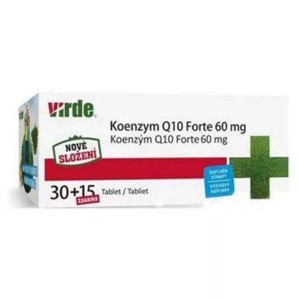 Cardiovascular system support — VIRDE Coenzyme Q10 Forte,