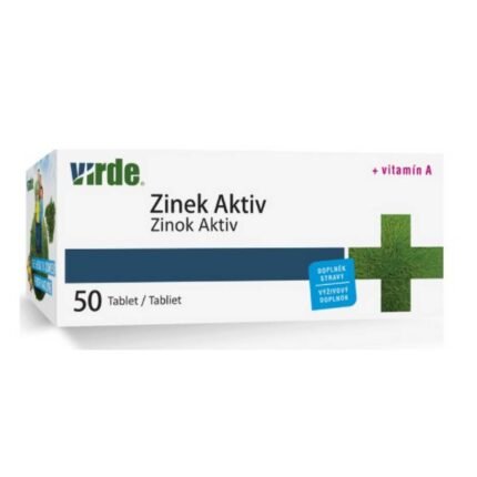 Supporting the immune system – Virde Zinc Active + Vitamin A,