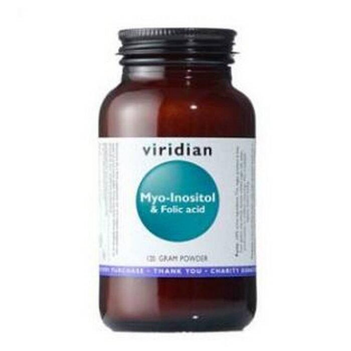 Hormonal imbalance -VIRIDIAN Nutrition Myo-Inositol & Folic Acid 120 g, Irregular menstrual cycles-VIRIDIAN Nutrition Myo-Inositol & Folic Acid 120 g, Reduced fertility in women-VIRIDIAN Nutrition Myo-Inositol & Folic Acid 120 g, Inadequate folic acid levels during preconception or early pregnancy-VIRIDIAN Nutrition Myo-Inositol & Folic Acid 120 g