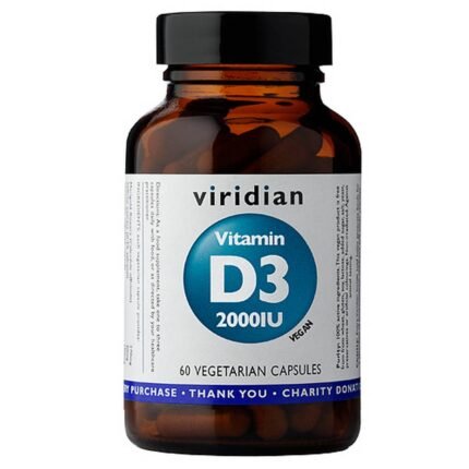Apoyo al sistema inmunológico – Viridian Vitamin D3 2000 IU,