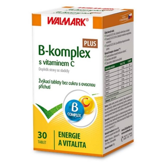 Fatigue and low energy levels-WALMARK B-complex PLUS with vitamin C,
