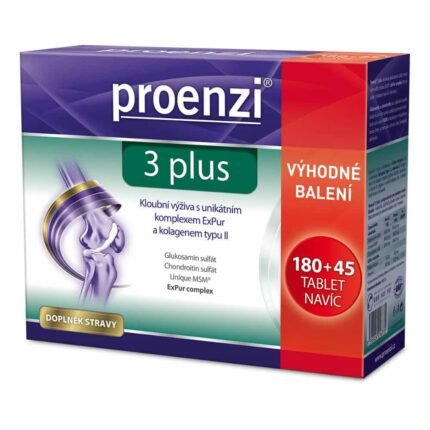 Apoyo a la salud articular bajo estrés aumentado — Walmark Proenzi 3 plus 180 + 45 tablets,