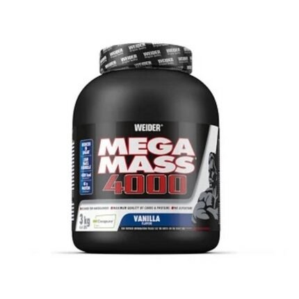 Aumento de masa muscular — WEIDER Giant Mega Mass 4000 Vanilla,