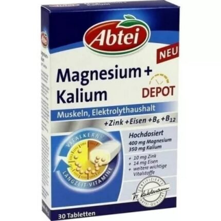 Support of muscle function — ABTEI Magnesium+Potassium,