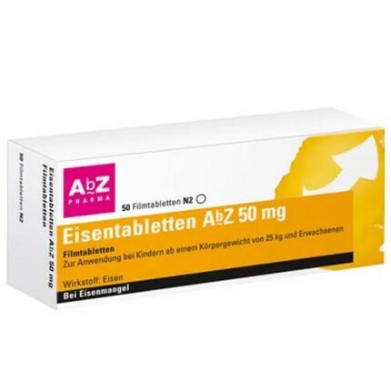 Iron deficiency– AbZ Pharma Iron 50 mg,