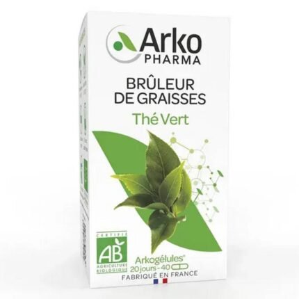 Sluggish fat metabolism-Arkopharma Arkogélules Organic Green Tea,