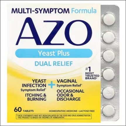 Yeast balance & feminine wellness support – AZO Yeast® Plus
