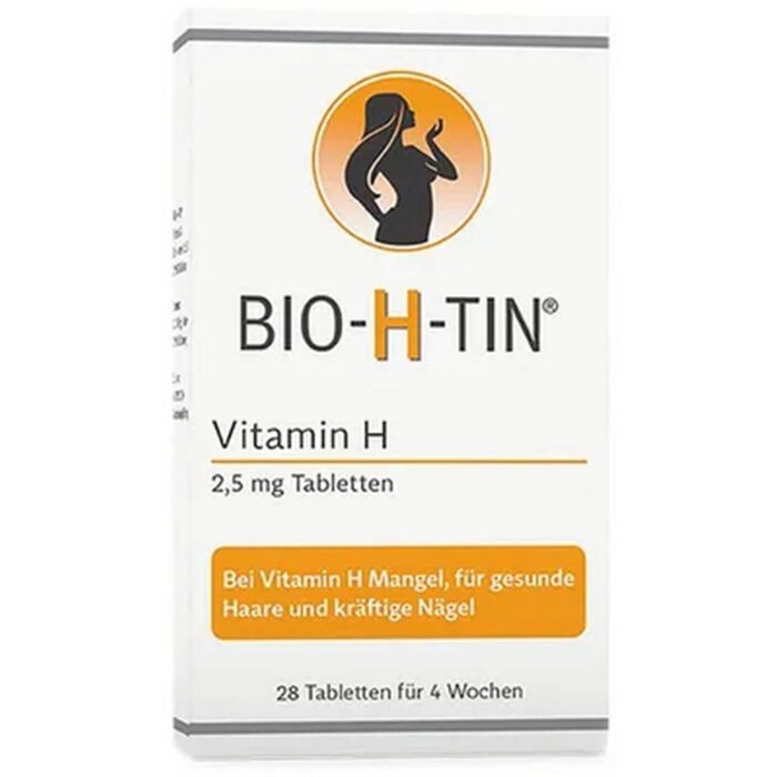 Renforcement des cheveux et des ongles — BIO-H-TIN® Vitamin H 2.5 mg,