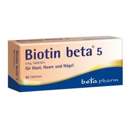 Strengthening hair and nails — Biotin beta® 5,