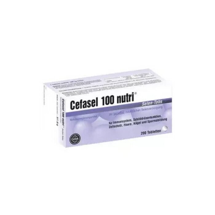 Soutien du système immunitaire — CEFASEL nutri selenium,