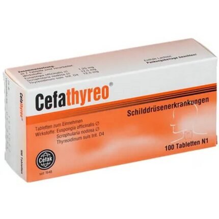 Impaired thyroid hormone production – Cefathyreo®,