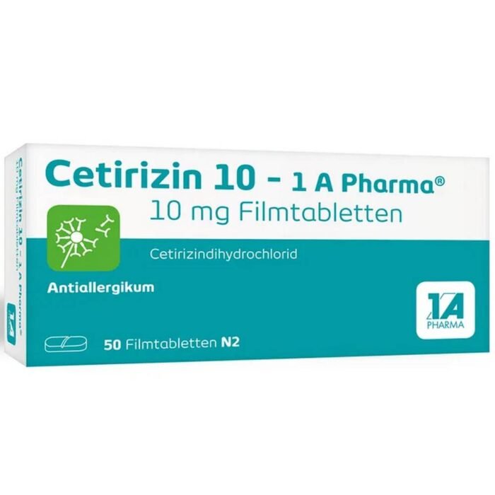 Symptômes de rhinite allergique-Cétirizine,