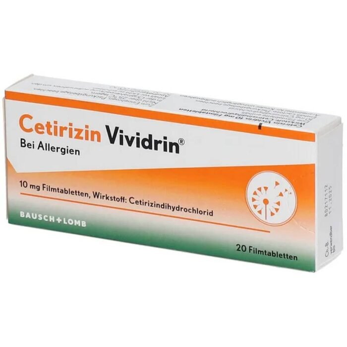 Symptômes de rhinite allergique-Cétirizine,