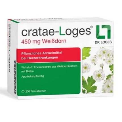 Weak cardiovascular performance – cratae-Loges® 450 mg Hawthorn,