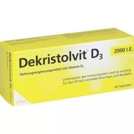 Carence en vitamine D — DEKRISTOLVIT D3 2,000 IU,
