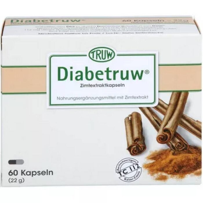 Support of normal blood sugar levels — DIABETRUW Cinnamon,