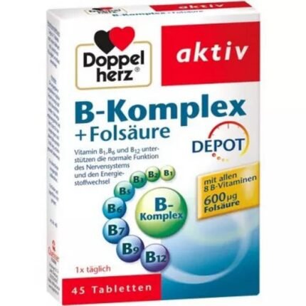 Soutien du système nerveux — DOPPELHERZ B-complex+folic acid,