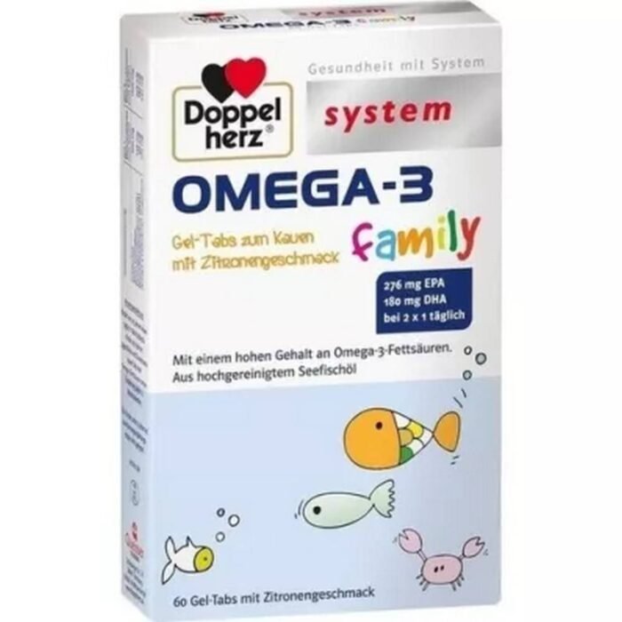 Apoyo al sistema cardiovascular — DOPPELHERZ Omega-3 Gel-Tabs family,