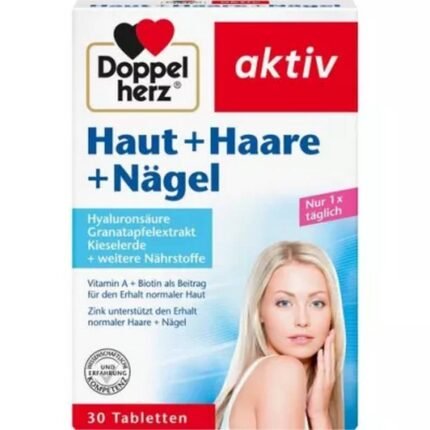 Uñas y cabello quebradizos — DOPPELHERZ Skin+Hair+Nails,