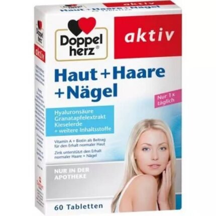 Ломкость ногтей и волос — DOPPELHERZ Skin+Hair+Nails,