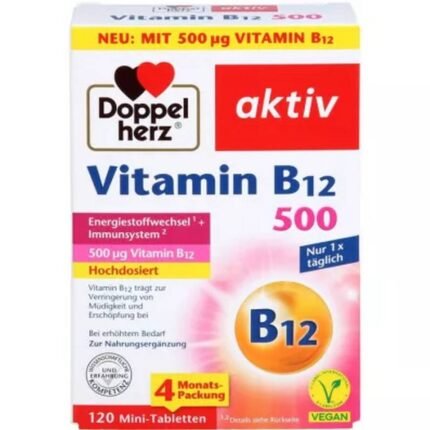 Support for the nervous system — DOPPELHERZ Vitamin B12,