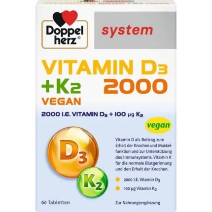 Vitamin D deficiency - Doppelherz system Vitamin D3,