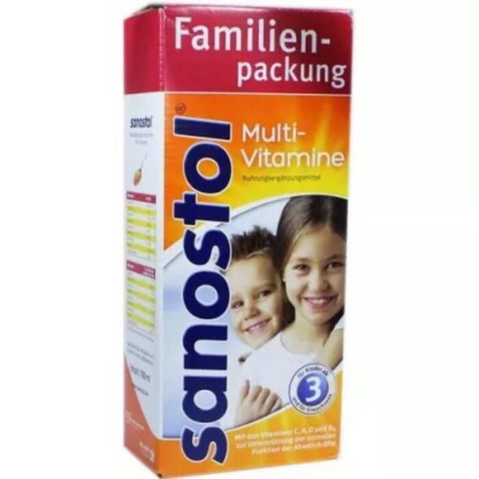 Deficiencia de vitaminas en los niños — DR. KADE SANOSTOL Juice,