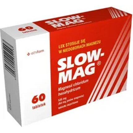 Magnesium deficiency – Ethifarm Slow-Mag 64mg,