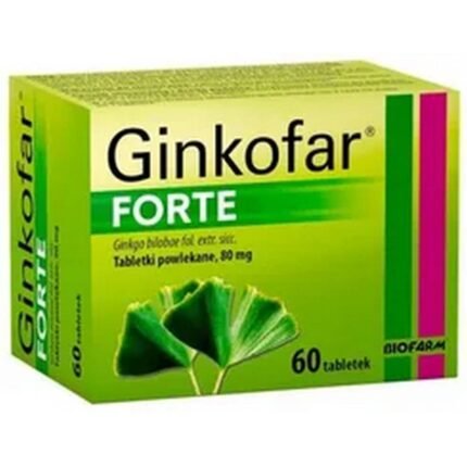 Poor memory and concentration – Ginkofar Forte 80 mg,