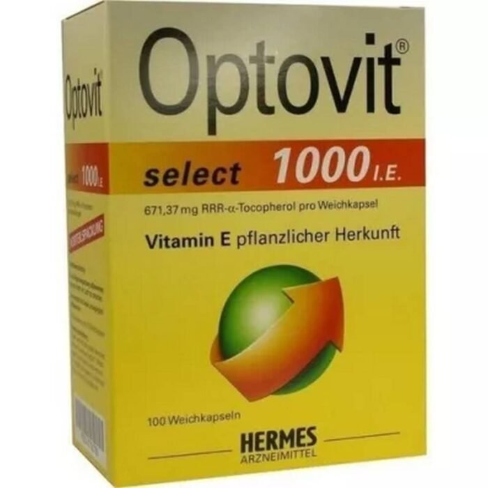 Carence en vitamine A — HERMES OPTOVIT select 1,000 IU,