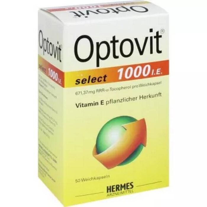 Carence en vitamine A — HERMES OPTOVIT select 1,000 IU,
