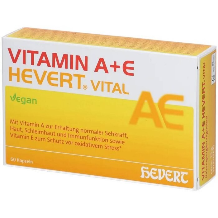 Carence en vitamines A et E dans le corps-VITAMINE A + E,