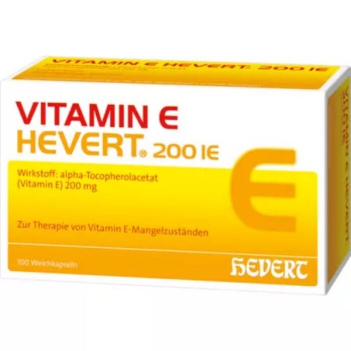 Дефицит витамина E — Hevert VITAMIN E HEVERT 200 IU,