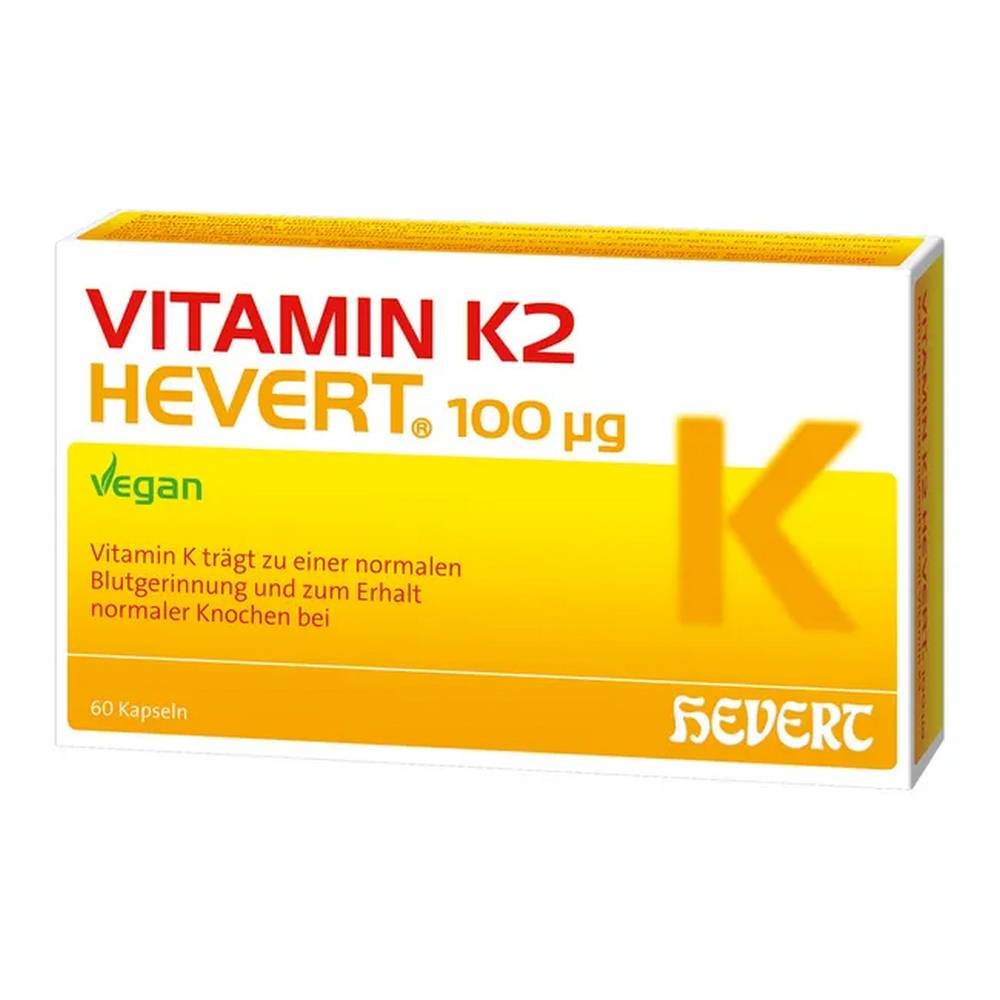 hevert vitamin k2 60 Дефицит витамина К2 - Недостаток витамина К2,