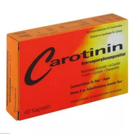 Skin protection from sun exposure — Inkosmia CAROTININ,