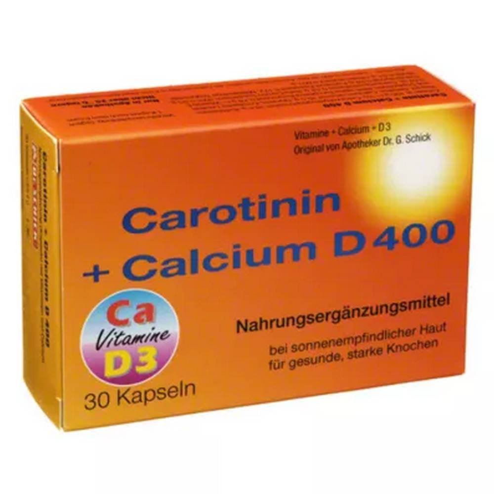 inkosmia carotinincalcium d 40030 Support for bone and dental health — Inkosmia CAROTININ+Calcium D 400,