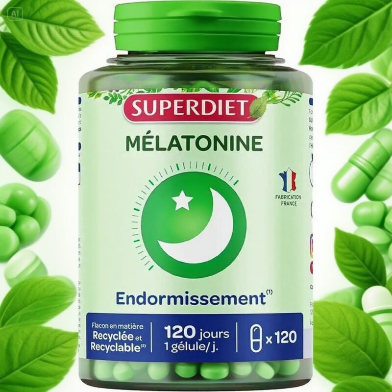 French Melatonin Supplement by Super Diet