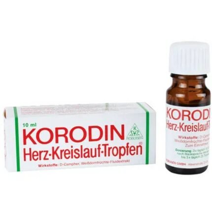Symptômes d’hypotension comme les étourdissements – KORODIN® Heart Circulation 10 ml,