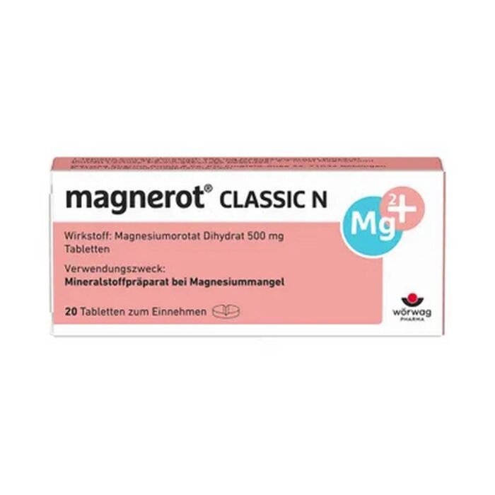Симптомы дефицита магния — Magnerot® CLASSIC N,