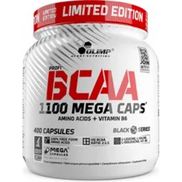 Dégradation musculaire pendant les entraînements intensifs - Olimp BCAA 1100 Mega Caps,