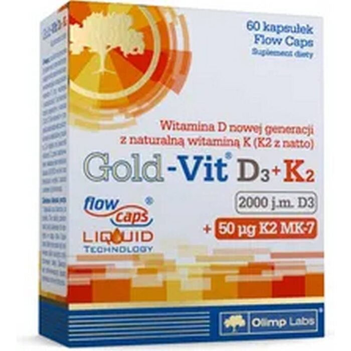 Слабые кости из-за дефицита витамина D - Olimp Gold-Vit D3 2000 IU+K2,