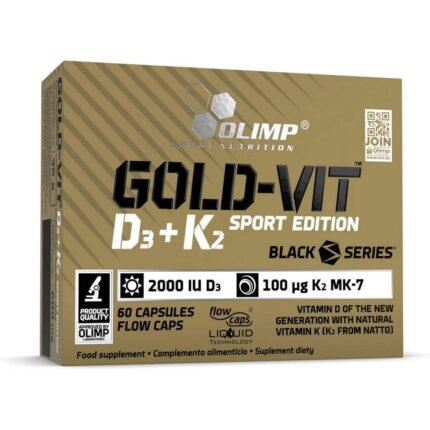 Weak or brittle bones due to vitamin D deficiency-Olimp Gold-vit D3+K2 2000 Vitamin D3 K2MK7,