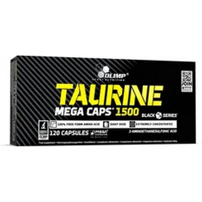 Fatiga física y mental - Olimp Taurine 1500 Mega caps,