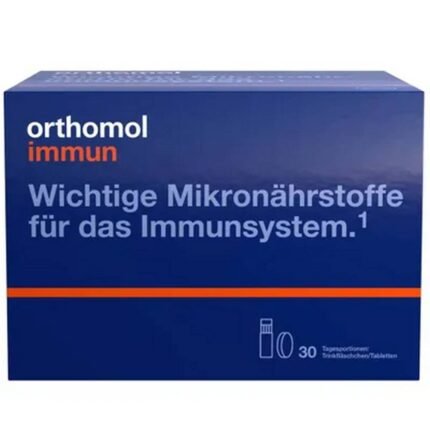 Sistema inmunológico débil durante estrés o enfermedad – Orthomol Immun Micronutrients to support the immune system,