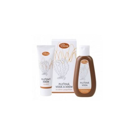 Active acne and blemishes - Pleva Acne Face Cream and Water