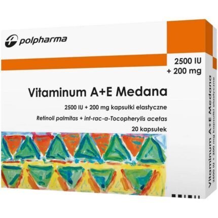 Weakened immune response-Polpharma Vitamin A + E 2500 IU + 200 mg,