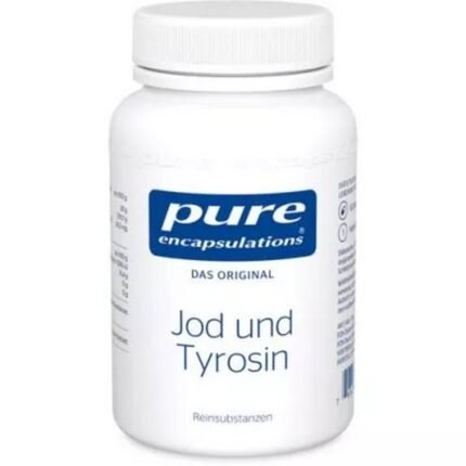 Support for thyroid function — PURE ENCAPSULATIONS Iodine and Tyrosine,