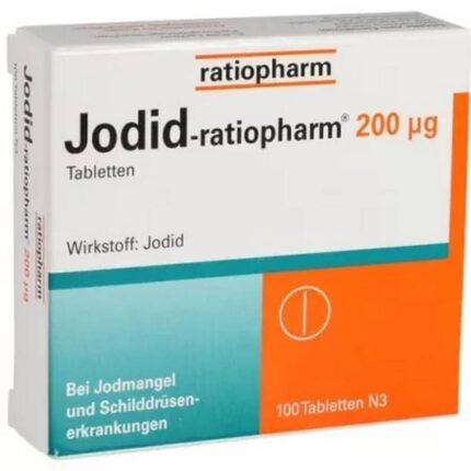 Support for thyroid function — Ratiopharm JODID-ratiopharm 200 μg,