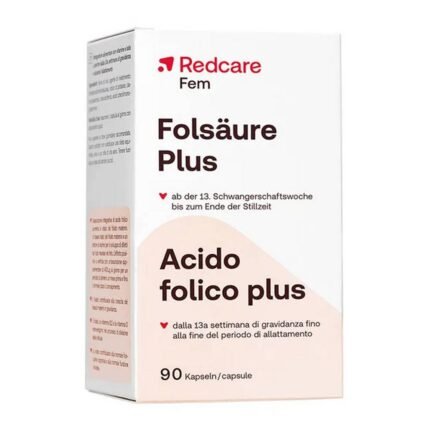 Folic acid deficiency affecting fetal development - Redcare Fem Folic Acid Plus,